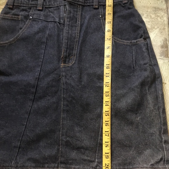 Hunt Club Black Denim Skirt size 4 - Picture 3 of 6